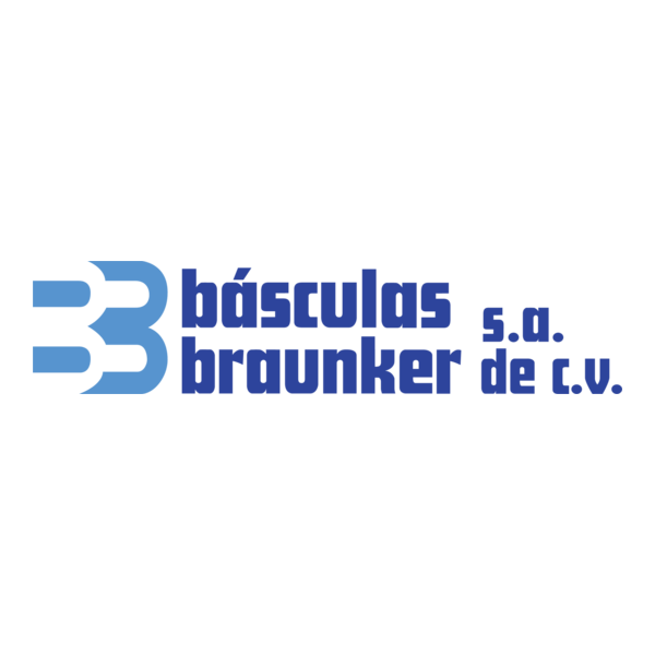 Basculas Braunker S.A. de C.V. Logo PNG Vector
