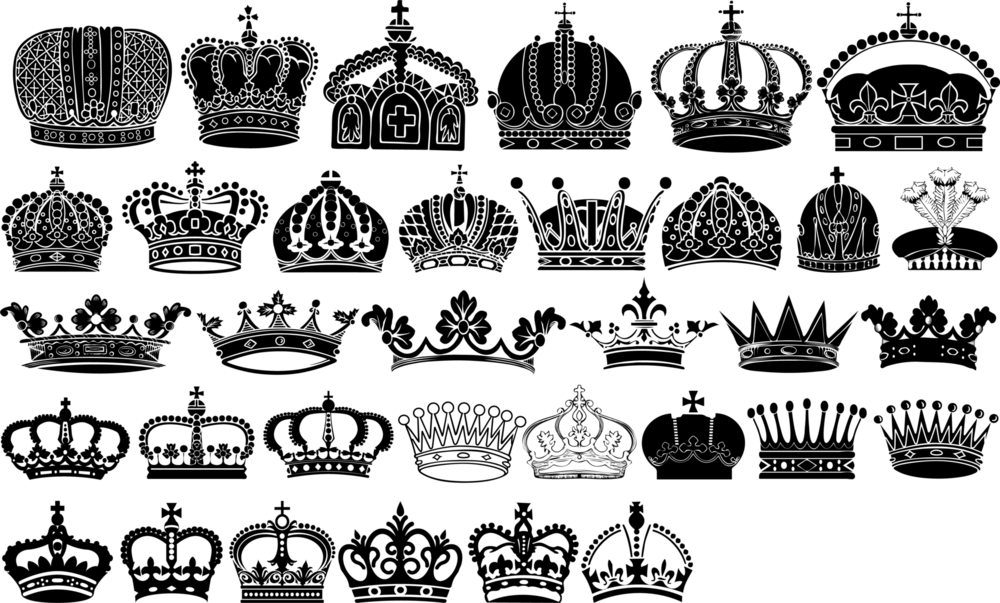 Crown Logo PNG Vector