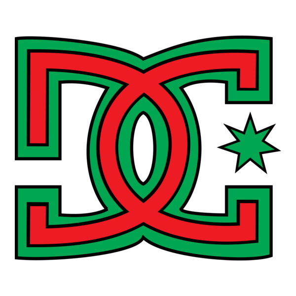 DC Christmas Edition Logo PNG Vector