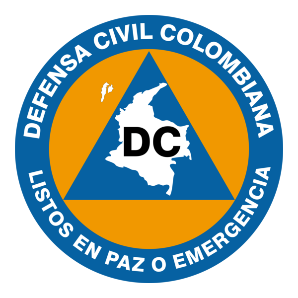Defensa Civil Colombia Logo PNG Vector