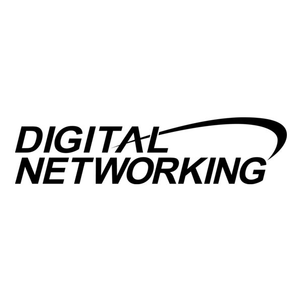 Digital Networking Logo PNG Vector