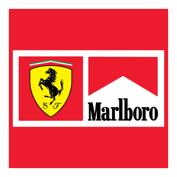 Ferrari Marlboro Logo PNG Vector