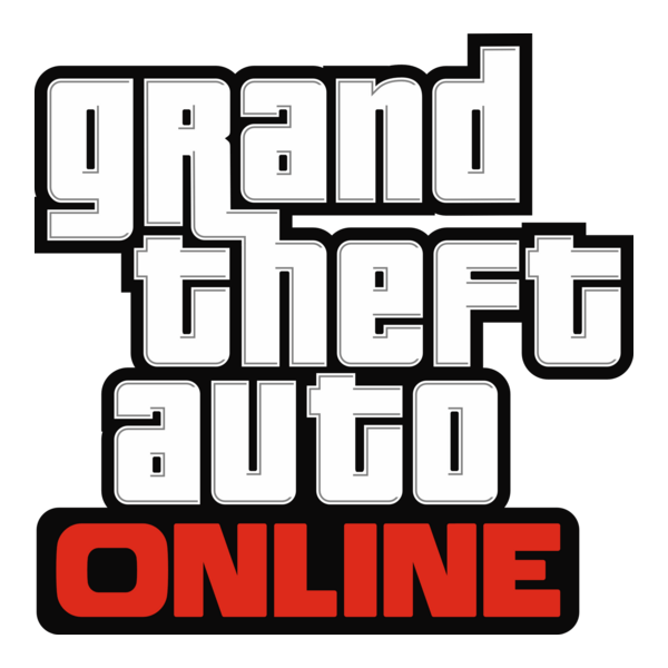 Grand Theft Auto Online Logo PNG Vector