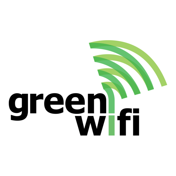 Green Wifi Logo PNG Vector