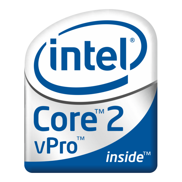 Intel Core 2 VPro Logo PNG Vector