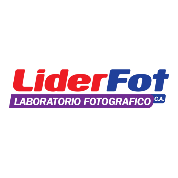 Liderfot Laboratorio Fotografico Logo PNG Vector