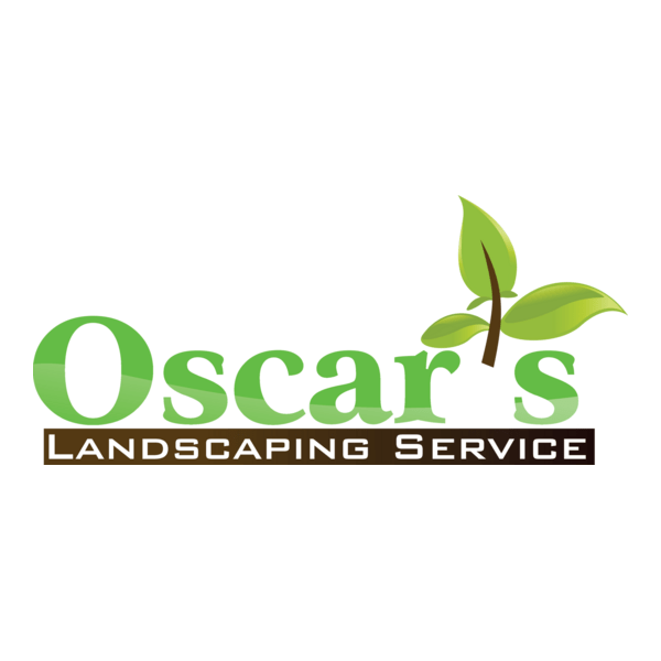 Oscar's Landscaping Logo PNG Vector