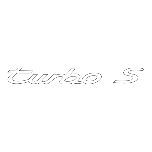 Porsche 911 Turbo S 1992 Logo PNG Vector