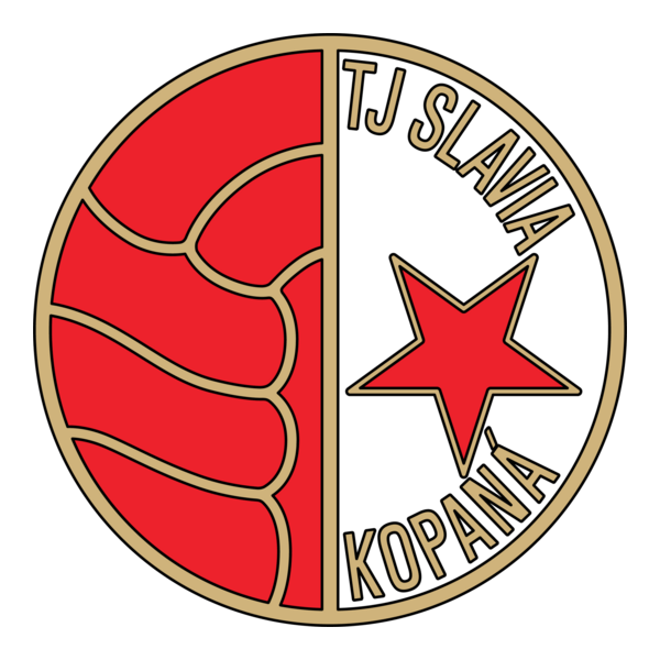TJ Slavia Kopana 70's Logo PNG Vector