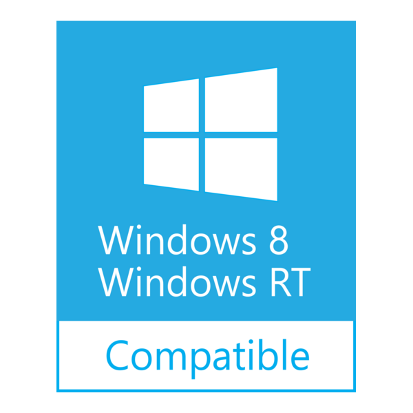 Windows 8/RT Compatible Logo PNG Vector