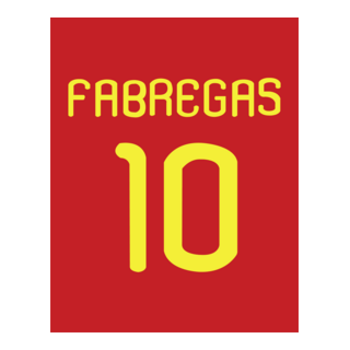 Adidas España Fabregas 10 Logo PNG Vector