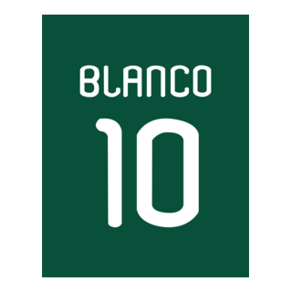 Adidas México Blanco 10 Logo PNG Vector