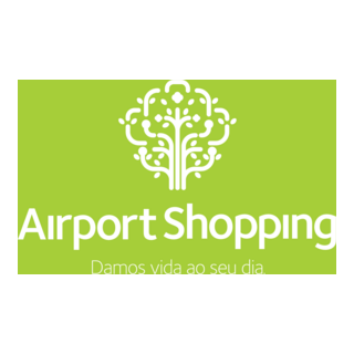 Airport Shopping Logo PNG Vector