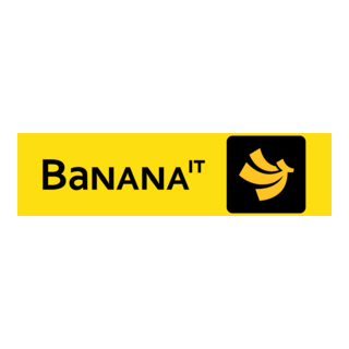 Banana IT Logo PNG Vector