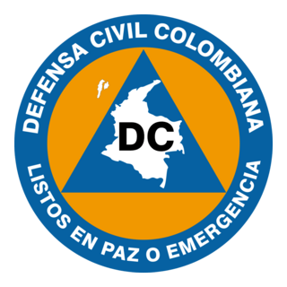 Defensa Civil Colombia Logo PNG Vector