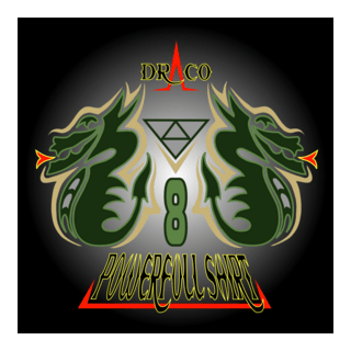 Draco Powerfull Shirt Logo PNG Vector