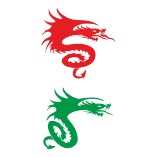 Dragon Logo PNG Vector