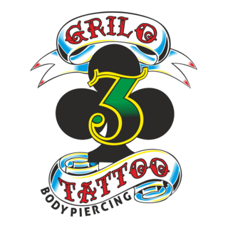 Grilo Tattoo Logo PNG Vector