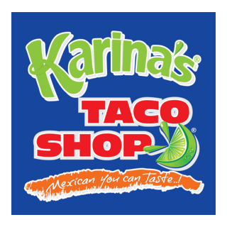 Karina's Taco Shop Logo PNG Vector