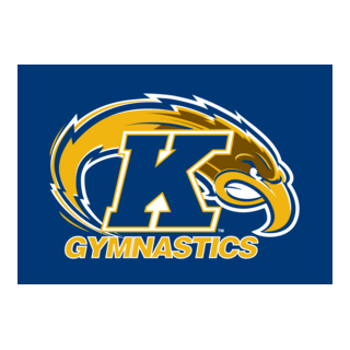 Kent State University Gymnastics Logo PNG Vector