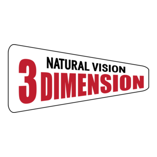 Natural Vision 3D Logo PNG Vector