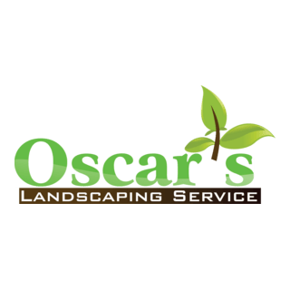Oscar's Landscaping Logo PNG Vector