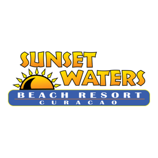 SUNSET WATERS BEACH RESORT CURACAO Logo PNG Vector