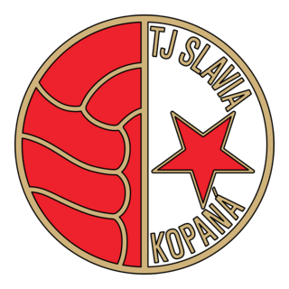 TJ Slavia Kopana 70's Logo PNG Vector