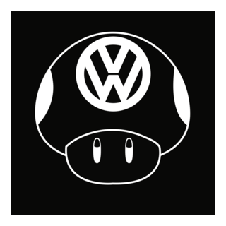 Volkswagen Mushroom Logo PNG Vector