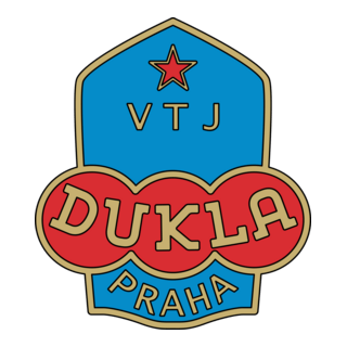 VTJ Dukla Praha 50's - 60's Logo PNG Vector