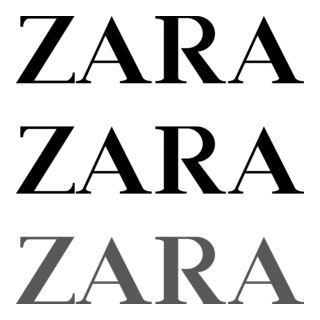 ZARA Logo PNG Vector