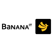 Banana IT Logo PNG Vector