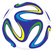 Bola Copa Brasil 2014 Logo PNG Vector