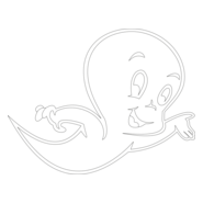 casper ghost Logo PNG Vector