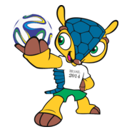 Fuleco Copa 2014 Brazil Logo PNG Vector