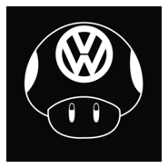 Volkswagen Mushroom Logo PNG Vector