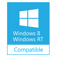 Windows 8/RT Compatible Logo PNG Vector