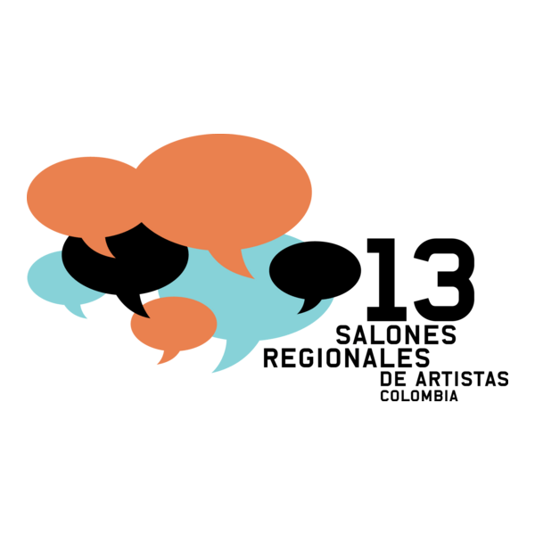 13 Salones Regionales de Artistas, Colombia Logo PNG Vector