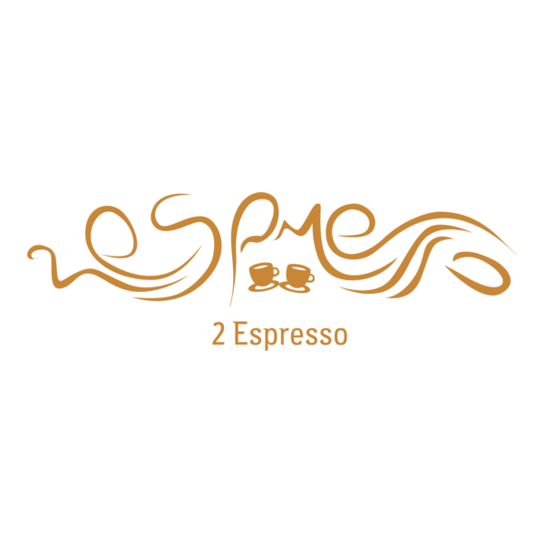 2 Espresso Logo PNG Vector