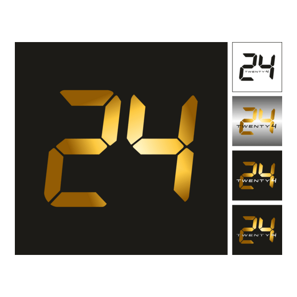 24 (Twenty 4) Logo PNG Vector