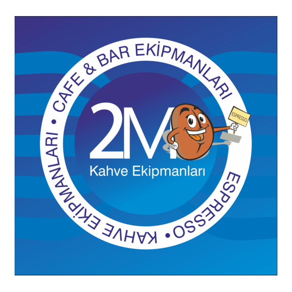 2M Kahve Ekipmanları Logo PNG Vector