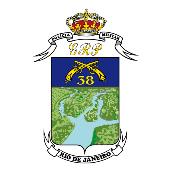 38º Batalhão de Policia Militar Três Rios Logo PNG Vector