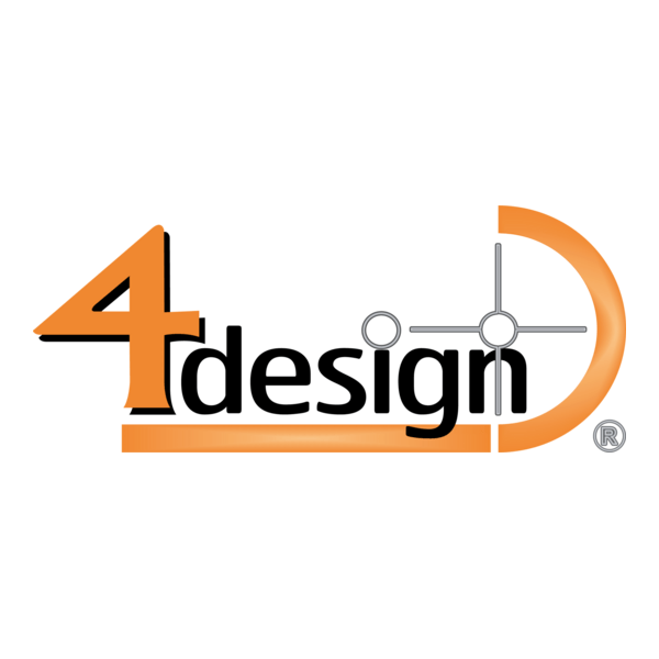 4 Design Logo PNG Vector