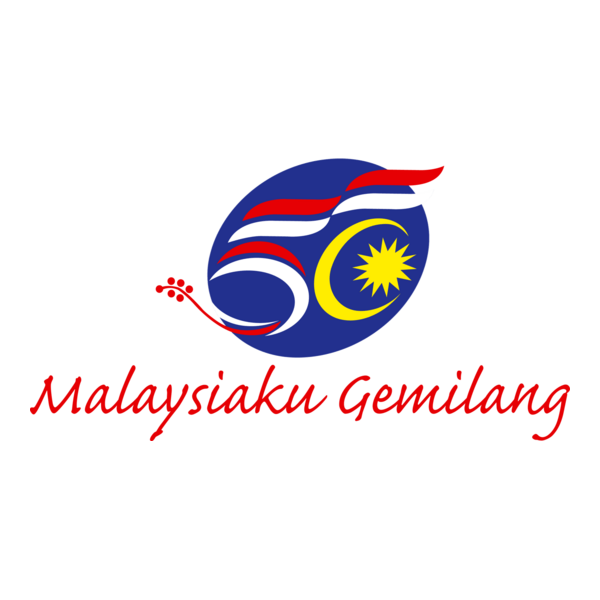 50 Tahun Malaysia Gemilang Logo PNG Vector