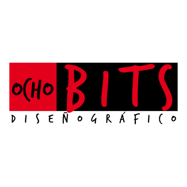 8bits diseño gráfico Logo PNG Vector
