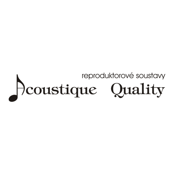 Acoustique Quality Logo PNG Vector