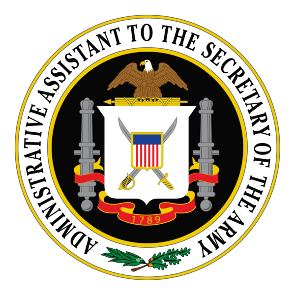 Administrative Assistant to the Secretary Logo PNG Vector