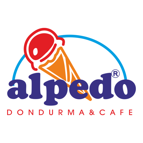 Alpedo Dondurma Cafe Logo PNG Vector