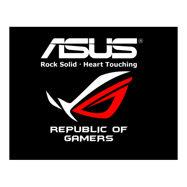 Asus Republic of Gamers Logo PNG Vector