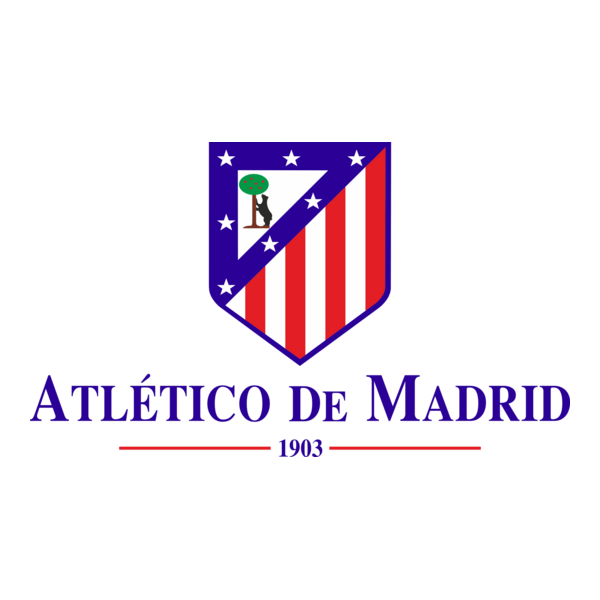 Atletico de Madrid Logo PNG Vector